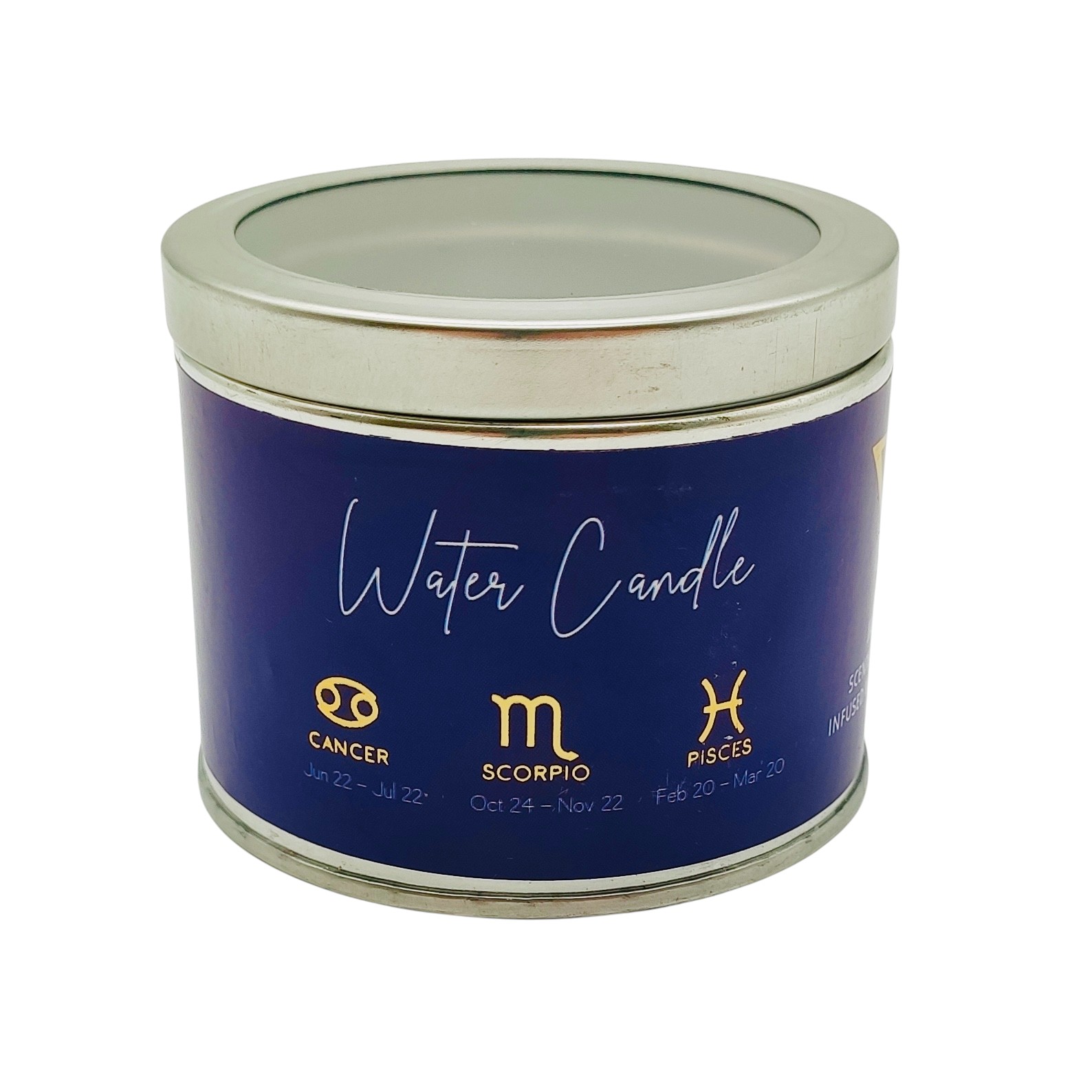 Bougie 4 éléments : l'Eau – Jasmin & Lapis-Lazuli – Image 3