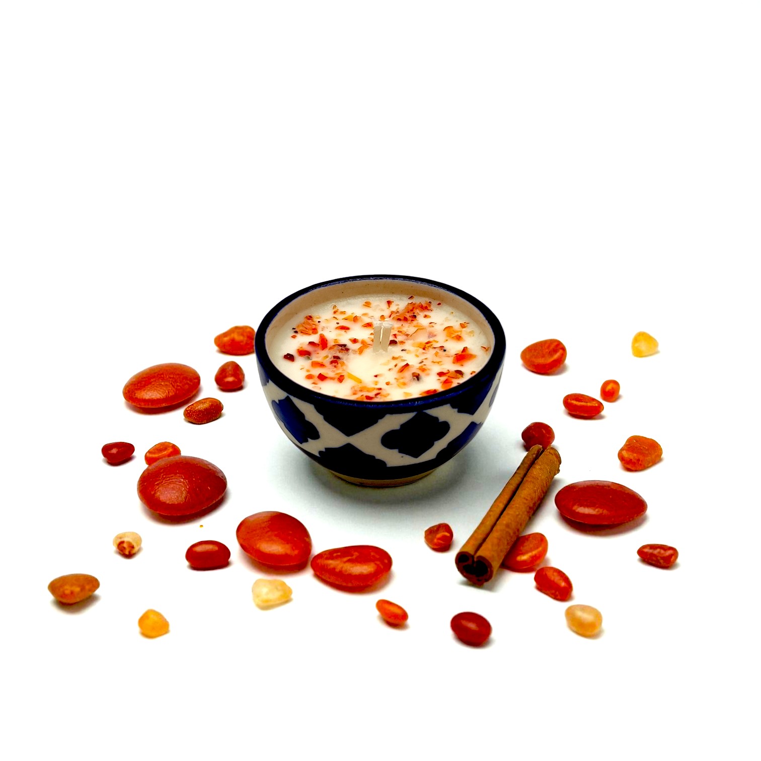 Mini bougie Pomme, Cannelle & Cornaline